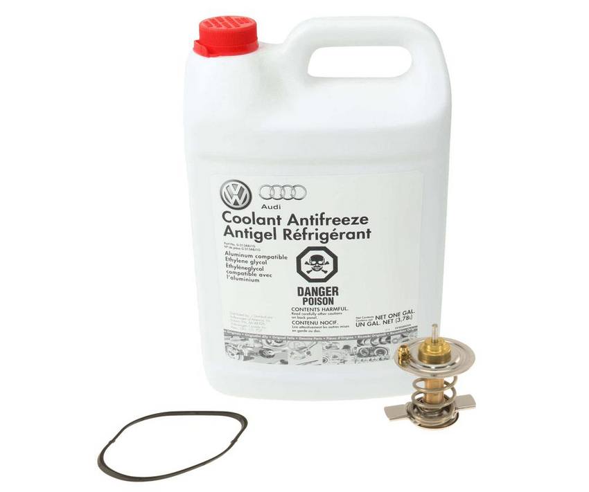 Audi Engine Coolant Thermostat Kit G013A8J1G Genuine VW/Audi 3088348KIT